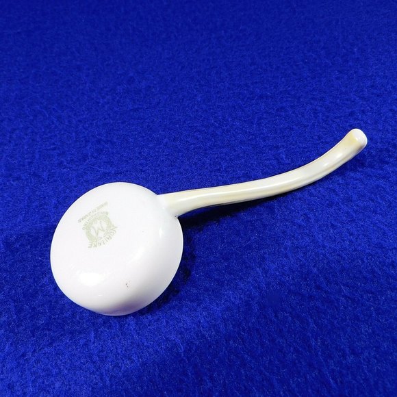 Morimura Noritake Mayonnaise Condiment Jelly Ladle Hand Painted Rose Porcelain - Picture 5 of 6